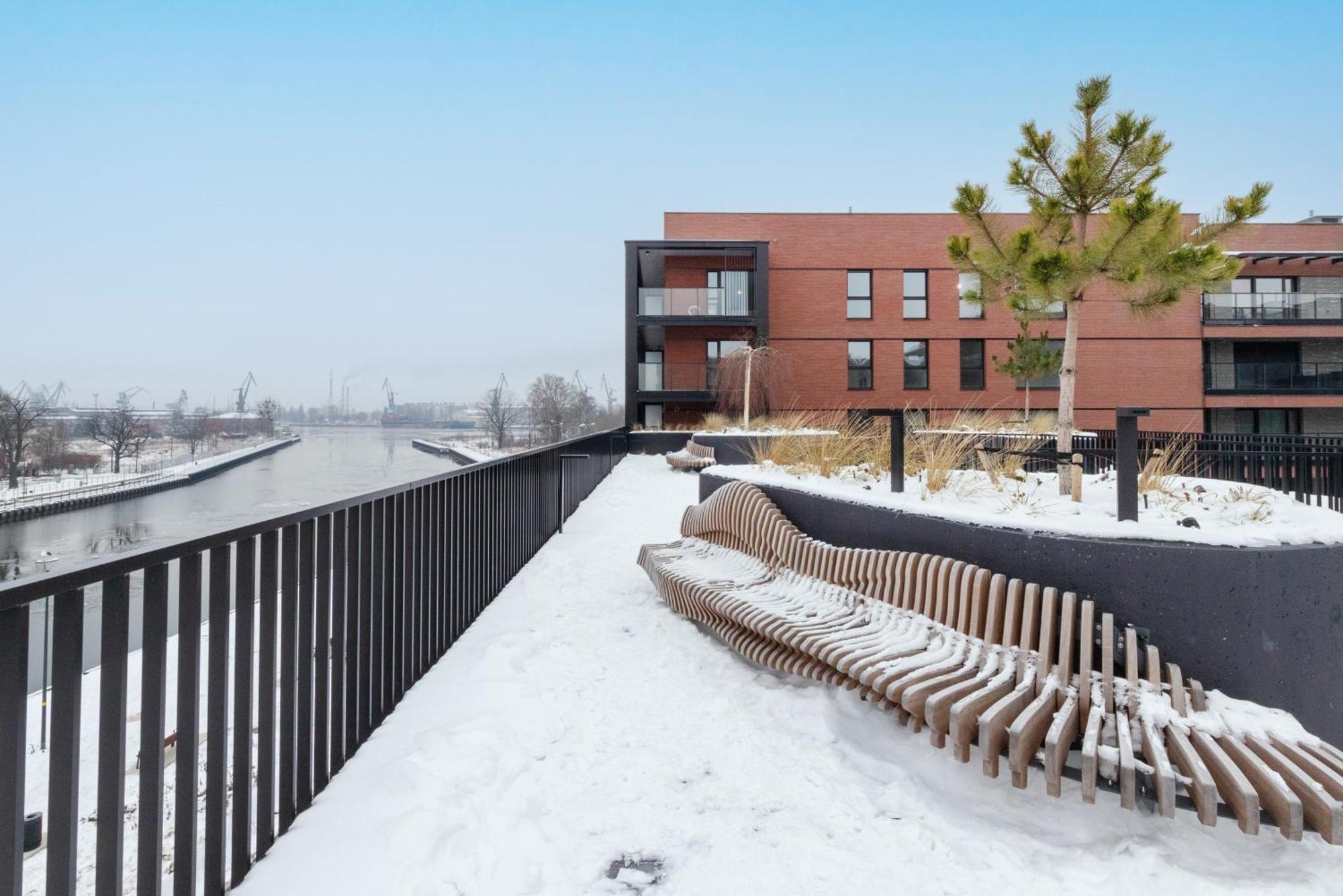 Sienna Grobla Apartment With View Of The Motlawa Terrace & Sauna, Gym By Noclegi Renters 그단스크 외부 사진